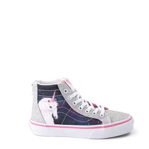 Vans Sk8 Hi Zip Unicorn Skate Shoe Size Girl1